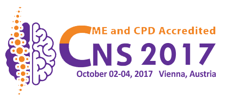 It our pleasure to invite all the participants from all over the world to attend the 3rd International Conference on Central Nervous System Disorders and Therapeutics which is held during Oct 02-04, 2017 at Vienna, Austria.
The main theme of our conference is Accelerate the Diagnosis, Prevention & Management of CNS Disorders which covers a wide range of critically important sessions.
The live format of the conference will be accredited with CME and CPD Credits